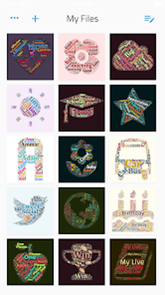 Imagen 0 para Reesha - Word Cloud Gener…