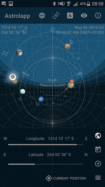 Imagen 3 para Astrolapp Live Planets an…