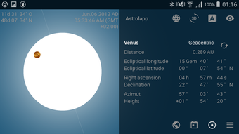 Imagen 0 para Astrolapp Live Planets an…