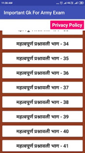 Image 1 for GK for Army Exam