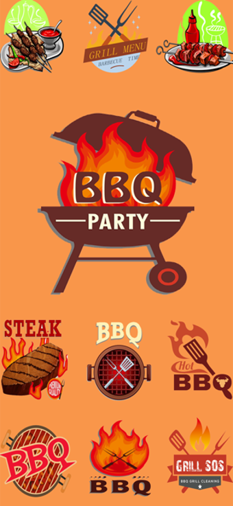 Image 1 for Barbecue Emojis