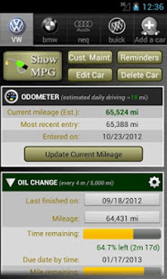 Imagen 3 para Car Maintenance Reminder …