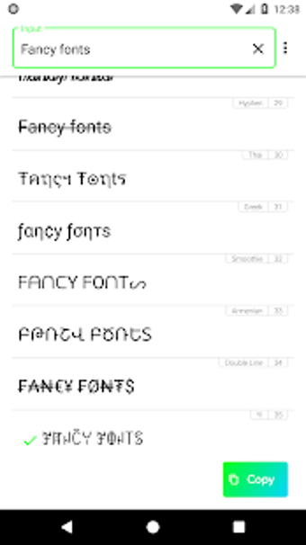 Imagen 1 para Fontify - Fonts for Insta…