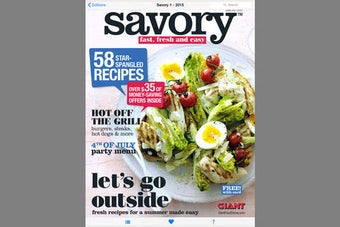Image 0 for Savory Magazine by Giant …