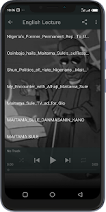 Imagen 0 para Dan Masanin Kano Speech