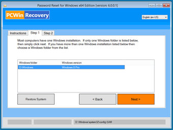 Image 1 for Password Reset X64 Editio…