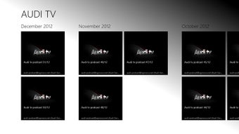 Imagen 1 para Audi TV for Windows 8
