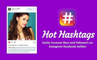 Imagen 0 para Hot Hashtags for Instagra…