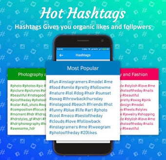 Imagen 2 para Hot Hashtags for Instagra…