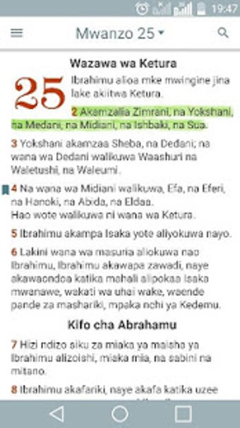 Imagen 0 para Biblia Takatifu - Swahili…