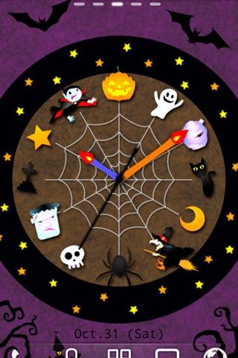Image 1 for Halloween Clock LWP Trial
