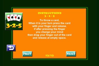 Imagen 2 para 3 2 5 card game
