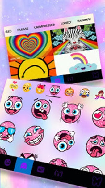 Imagen 1 para Pastel Unicorn Dream Keyb…