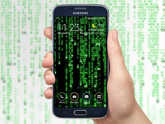 Image 3 for Digital Matrix Code Rain …