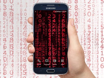 Image 2 for Digital Matrix Code Rain …