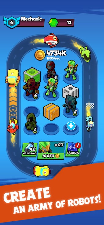 Image 0 for Merge Robots - Fun Idle G…
