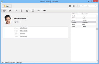 Imagen 0 para iPhone Backup Browser