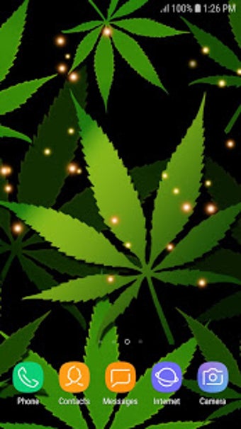 Imagen 3 para Falling Weed Live Wallpap…