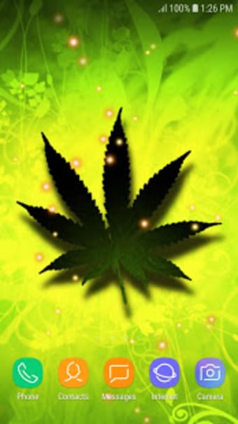 Image 0 for Falling Weed Live Wallpap…