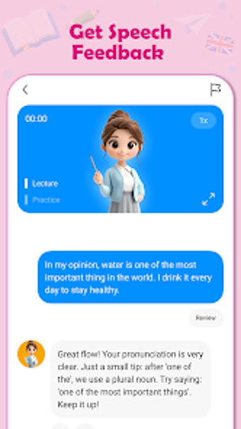 Imagen 0 para Bee Coach: AI English Spe…