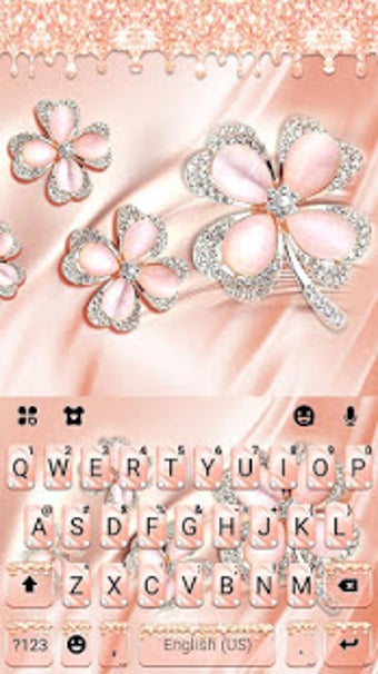 Imagen 1 para Coral Luxury Clover Keybo…