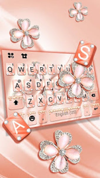 Imagen 0 para Coral Luxury Clover Keybo…