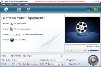 Image 0 for Leawo Free DVD to MP4 Con…