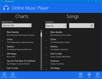 Image 2 for Online Music Player for W…