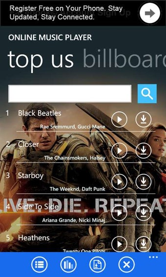 Image 1 for Online Music Player for W…
