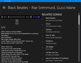 Image 3 for Online Music Player for W…