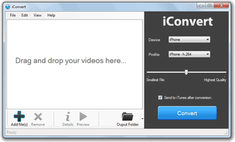 Image 0 for iConvert Video Converter