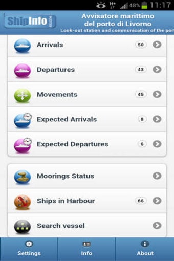 Imagen 0 para Port of Livorno - Ships T…