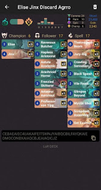 Image 0 for LoR Deck Builder for Lege…