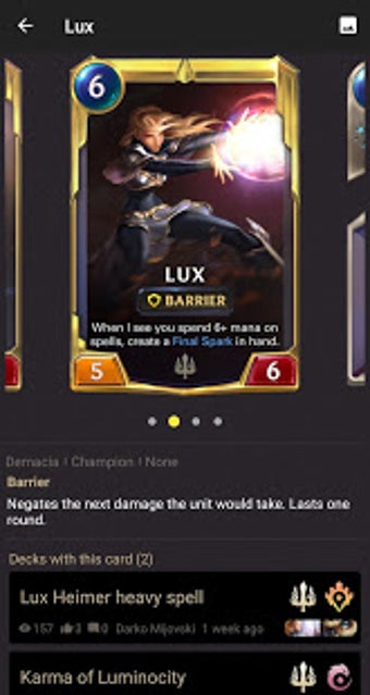 Image 1 for LoR Deck Builder for Lege…