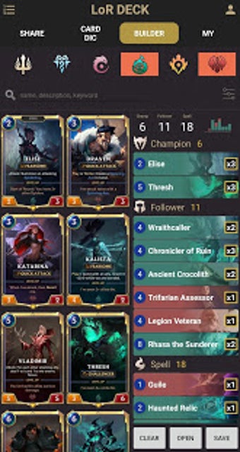 Image 2 for LoR Deck Builder for Lege…