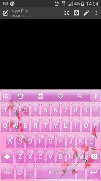 Image 1 for Glass Pink Flow Emoji Key…