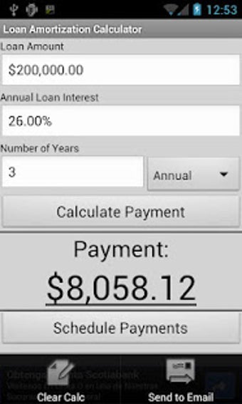 Image 1 for Loan Amortization Calcula…