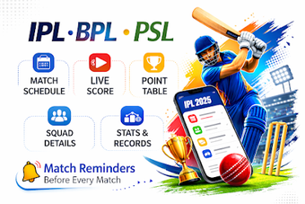 Imagen 0 para IPL BPL PSL 2026 Schedule