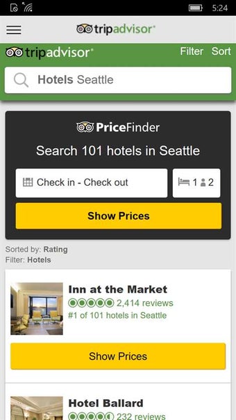 Image 1 for TripAdvisor for Windows 1…