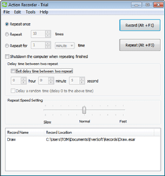 Image 0 for Action Recorder