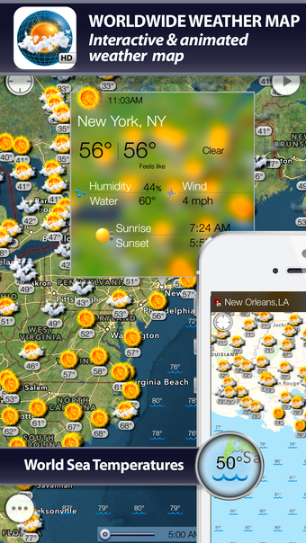 Image 0 for World Weather Map