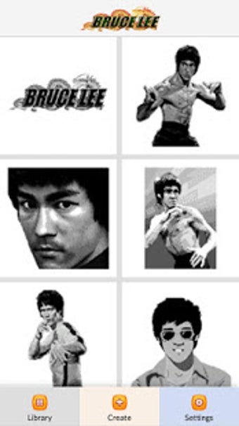 Image 1 for Bruce Lee Color by Number…