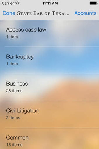 Image 0 for Texas Bar Legal - State B…