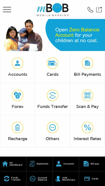 Image 0 for Bank Of Bhutan - mBoB