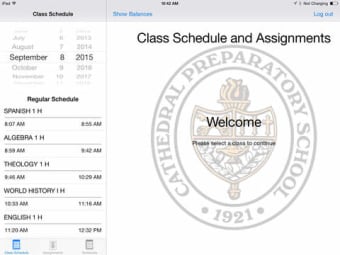 Image 0 for Class Schedule and Assign…