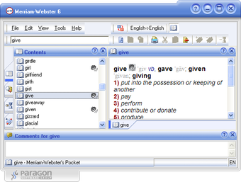 Image 0 for Merriam-Webster Pocket En…