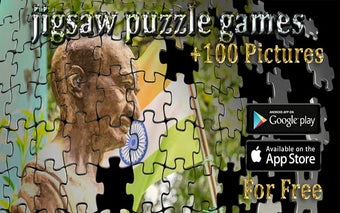 Image 0 for Mahatma Gandhi jigsaw puz…