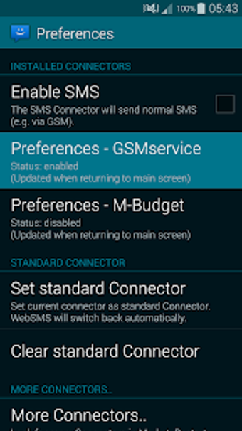 Imagen 1 para WebSMS: GSMsevice Connect…