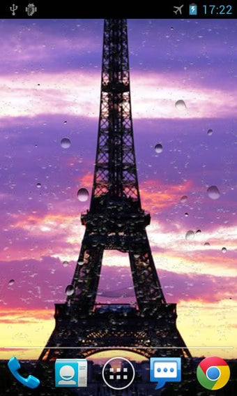 Imagen 2 para Rain Drop Live Wallpaper