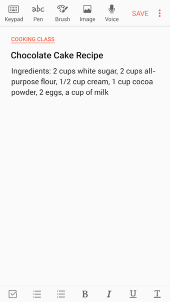 Image 0 for Samsung Notes
